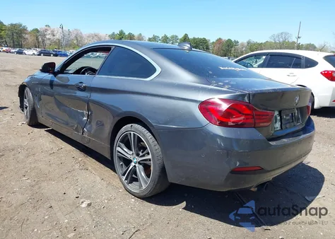 2020 BMW 430I xDrive из США, поврежденный, VIN WBA4W5C05LFH46602